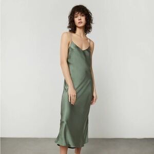 Oak + Fort Green Slip Dress